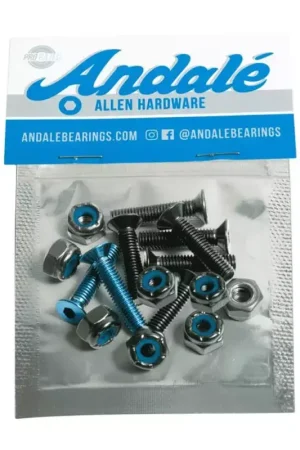 Visserie skate ANDALE Allen 0.75 Pouce Bleu Offre Limitée