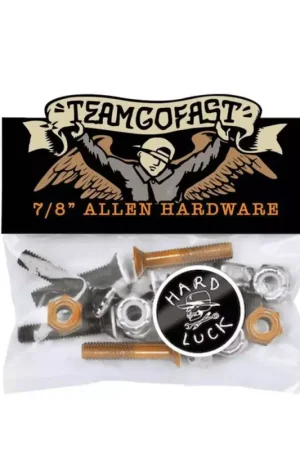 Visserie skate HARD LUCK 0.75 Pouce Allen Noir Meilleure Vente