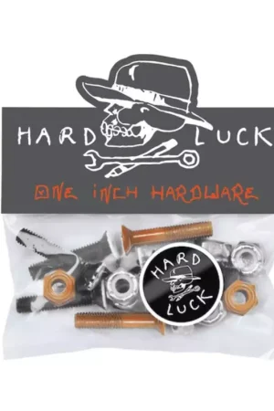 Marque Visserie skate HARD LUCK 1 Pouce Phillips Noir