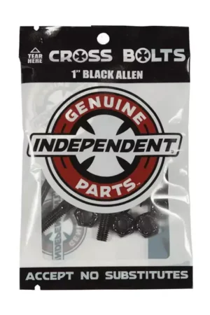 Visserie skate INDEPENDENT Gp Allen 1 Pouce Noir Réduction