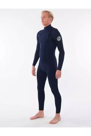 Meilleur Choix Combinaison intégrale RIPCURL Dawn Patrol Performance Chest Zip 5/3 Navy