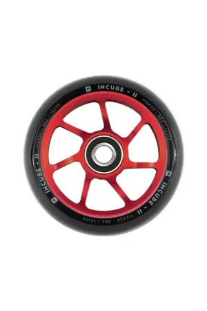 Roue trottinette ETHIC DTC Incube V2 Rouge 115mm 12STD Commande En Gros