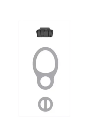 Nouvelle Collection Anneau PLKB Compass Safety Leash connector, End Cap and Ring