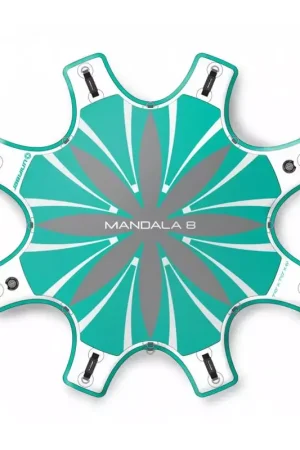 Stand Up Paddle Gonflable UNIFIBER Yoga Docking Station Mandala 8 Naked Réduction