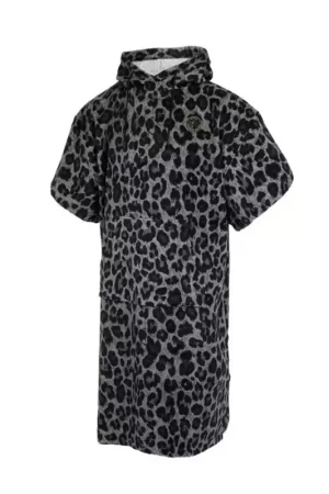 Poncho MYSTIC Velours AOP Black Remise