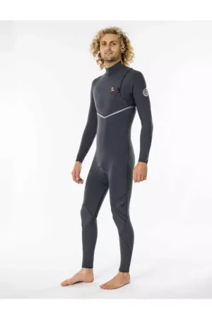 Combinaison intégrale RIPCURL Ebomb Searchers 5/3 Zip Free Charcoal Paiement Sécurisé