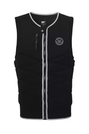 Gilet impact MYSTIC Outlaw Front Zip Black Certifié
