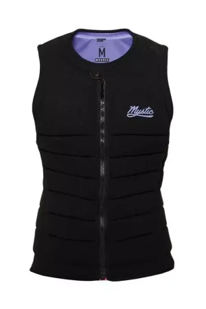 Gilet impact femme MYSTIC Juice Front Zip Black / Purple Achat Immédiat