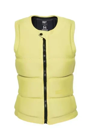 Gilet impact femme MYSTIC Star Front Zip Pastel Yellow Meilleur Prix