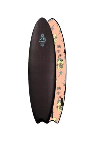 Acheter En Ligne Planche de Surf mousse EZI Brains Black 7´0