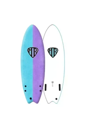 Planche de Surf mousse EZI MR Spray Violet 6´6 Expédition Rapide