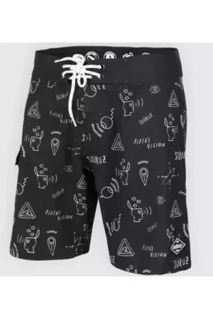 Boardshort SOORUZ Classic 18 Nordet Black S Haute Qualité