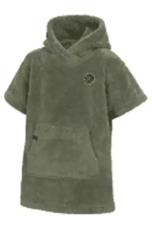 Poncho MYSTIC Teddy Kids Olive Green M Offre Du Jour