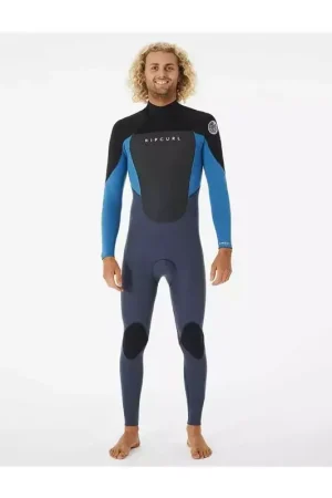 Retour Gratuit Combinaison intégrale RIPCURL Omega 5/3mm Back Zip Bleu