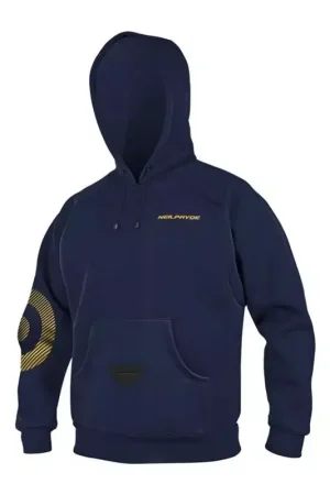 Sweat néoprène NEILPRYDE Neo Hoodie Navy/Yellow Print Réduction