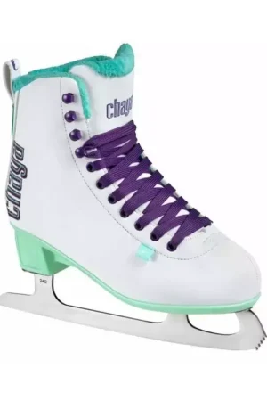 Populaire Patins à glace CHAYA Iceblade Sabres 3 Blanc/Turquoise/Violet
