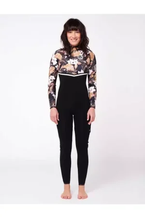 Combinaison intégrale femme RIPCURL EBomb 4/3 Zip Free Black Gold Achetez Aujourd'hui