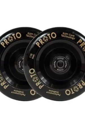 Solde Paire de roues trottinette PROTO Slider Fullcore Noir 110mm