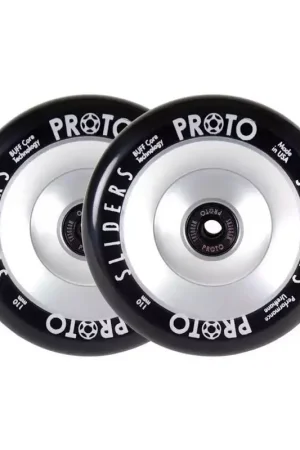 Vente Directe Paire de roues trottinette PROTO Slider Fullcore Argent 110mm