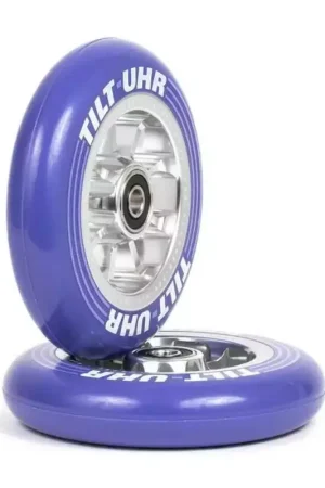 Paire de roues trottinette TILT UHR Violet 120mm Expédié Aujourd'hui