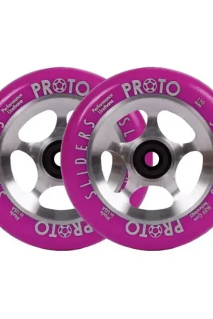 Paire de roues trottinette PROTO Slider Starbright Purple/Raw 110mm Seulement Aujourd'hui