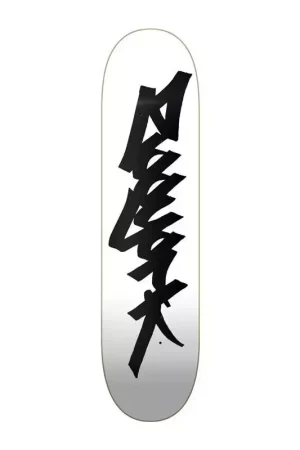 Prix Choc Plateau de skate ZOO YORK Classic Tag Blanc 8.25