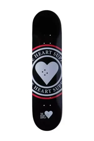 Plateau de skate HEART SUPPLY Insignia Noir 8.0 Réduction