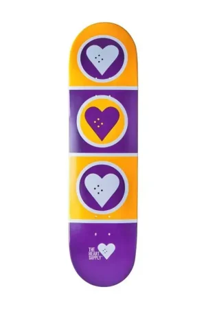Livraison Express Plateau de skate HEART SUPPLY Squad Violet 8.25