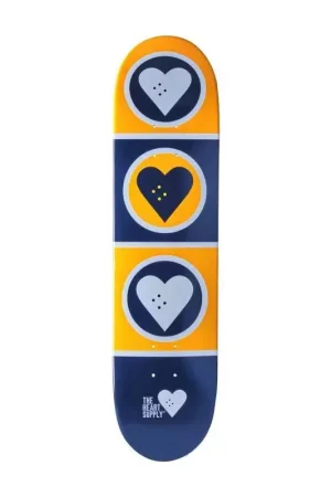 Prix Promo Plateau de skate HEART SUPPLY Squad Jaune 7.75