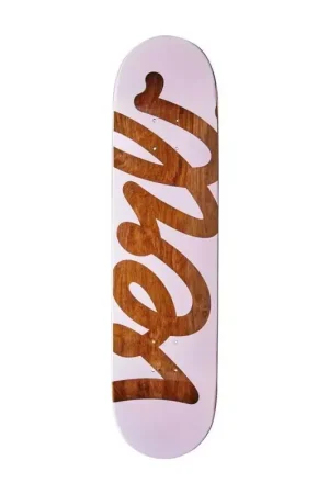 Prix Promo Plateau de skate VERB Script Rose 7.75