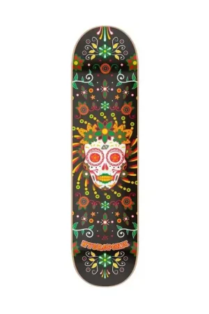 Bon Plan Plateau de skate HYDROPONIC Mexican Skull 2.0 Black Catrina 8.25
