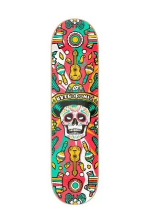 Usine Directe Plateau de skate HYDROPONIC Mexican Skull 2.0 Red 8.0