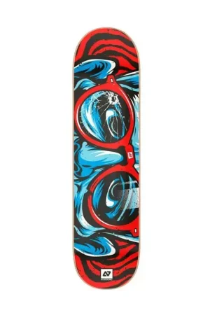 Dernier Modèle Plateau de skate HYDROPONIC Glasses Round Red 8.125