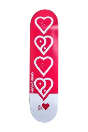 Satisfait Ou Remboursé Plateau de skate HEART SUPPLY Chris Chann Pro Balance 8.0