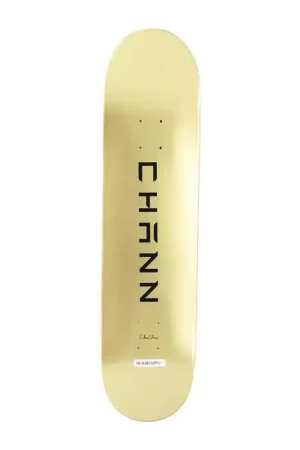Promotion Saisonnière Plateau de skate HEART SUPPLY Chris Chann Pro Golden 7.75