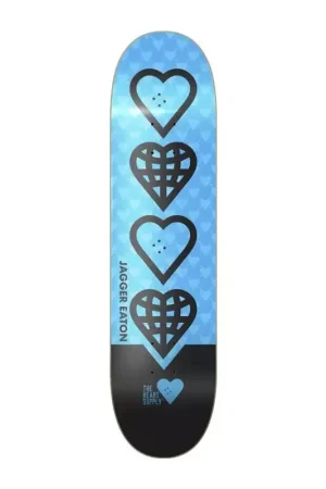 Plateau de skate HEART SUPPLY Jagger Eaton Pro World Neon 8.25 Promotion Saisonnière