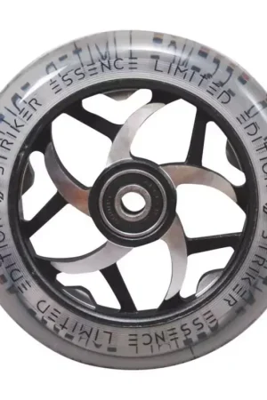 Nouveauté Roue trottinette STRIKER Essence V3 Clear Noir 110mm