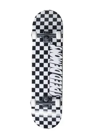 Skate SPEED DEMONS Checkers Noir/blanc 7 Promotion Saisonnière