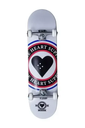 Skate HEART SUPPLY Insignia Blanc 8.25 Authentique