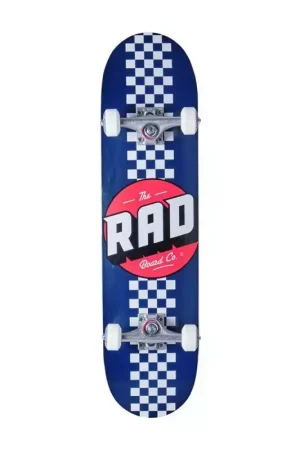 Skate RAD Checker Stripe Navy 7.75 Pas Cher