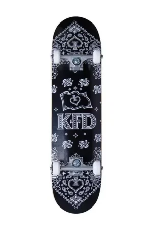 Skate KFD Bandana Noir 8.0 Authentique