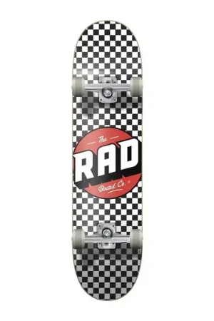 Seulement Aujourd'hui Skate RAD Checkers Progressive Noir/Blanc 8.25