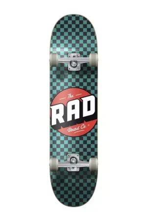 Retour Gratuit Skate RAD Checkers Progressive Noir/Bleu-vert 8.0