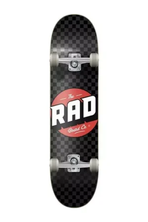 Expédié Aujourd'hui Skate RAD Checkers Progressive Noir/Gris 8.0