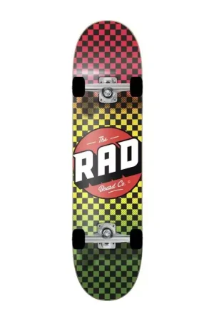 Remise Skate RAD Checkers Progressive Rasta 8.0