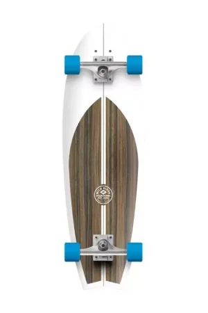 Skate cruiser HYDROPONIC Fish White / Brown 31.5 Achetez Aujourd'hui