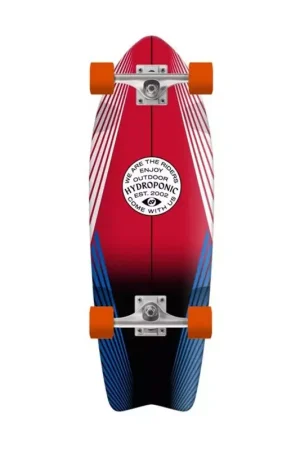 Satisfait Ou Remboursé Skate cruiser HYDROPONIC Fish Lines Red 28.0