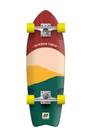 Skate cruiser HYDROPONIC Fish Sun Red 28.0 Bon Marché