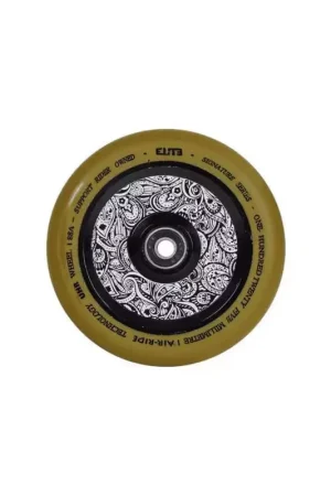 Roue trottinette ELITE Air Ride Floral Gris/Floral 110mm Meilleure Vente