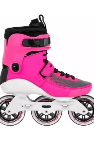 Authentique Roller en ligne POWERSLIDE Swell Electric Pink 100 - 3D Adapt